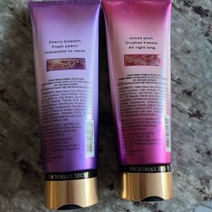 NWT!! 2 VICTORIA'S SECRET LOVE SPELL BODY CREAM 8 OZ+ PURE SEDUCTION CREAM 8 OZ